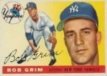1955 Topps      080      Bob Grim RC